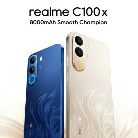 NOVO CELULAR REALME C100X 256GB 4GB RAM COM NFC BATERIA 8000MAH 1 ANO REALME BRASIL
