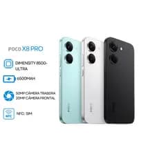 CELULAR LANÇAMENTO XIAOMI POCO X8 PRO 5G NFC 512GB / 256GB 8RAM OU 12 RAM VERSÃO GLOBAL FONTE RAPIDA COM CAPINHA LACRADO