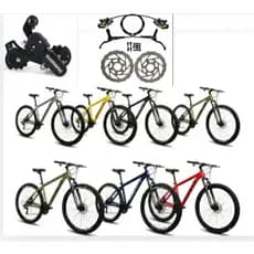 Bicicleta Aro 29 Absolute Nero 5 Alumínio 21v Shimano Freio A Disco Hidraulico Garfo com Suspensão