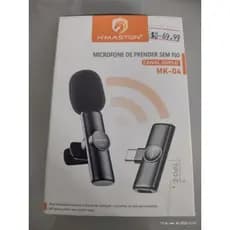 Microfone de Prender Sem fio tipo C Hmaston