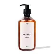 Frasco com rótulo variado âmbar 500ml