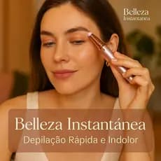 Caneta Depiladora Sobrancelha Elétrica Hipoalergênica Portátil