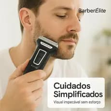 Aparador de Barba e Pelos 3 em 1 Recarregável Bivolt