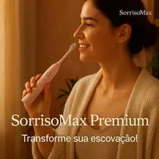 Escova Dental Elétrica USB 6 Modos Limpeza Profunda Saúde Bucal