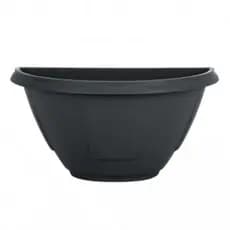 Kit 10 Vasos de Parede Meia Lua  2,6 litros em Plástico p/ Plantas Flores Ideal Jardim Vertical
