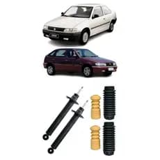 Par Amortecedor+ Kit Traseiro Logus Pointer 93 1994 95 96 97