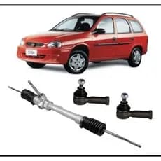 Caixa Direção Mecânica c/ Terminais - Corsa - 1994 a 2001