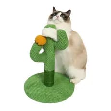 Cacto Arranhador Sisal para Gatos 3 Tamanhos - Divertido, Moderno e Resistente
