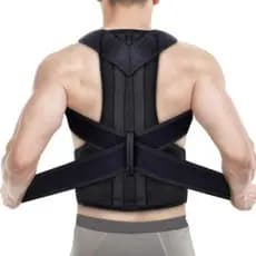 Cinta lombar colete EPI faixa ergonômica corretor postura e proteção coluna para carregar peso