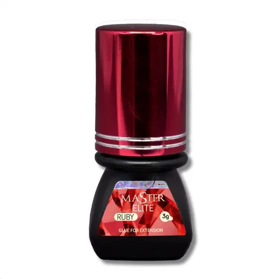 Cola Ruby Elite Master 3ml - Secagem Rápida E Durabilidade