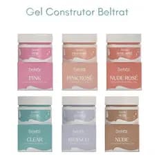 Gel Construtor Beltrat 24g ( Escolha Sua Cor - Pink Nude/ Pink Rosé/ Nude Rosé/ Branco/ Clear )