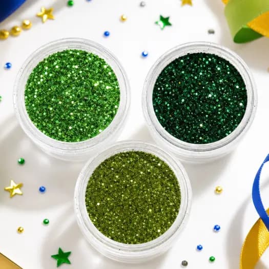 Glitter Copa do mundo unhas decoradas Brasil Sortido