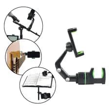 Suporte De Celular Clips para Pedestal Violão Microfone retrovisor de carro Universal