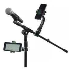 Suporte De Celular Clips para Pedestal Violão Partitura Microfone mesa retrovisor de carro