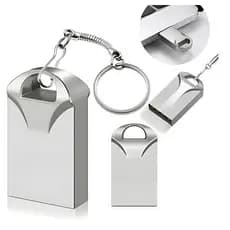1 OU 2 Mini Pendrive Usb Chaveiro 16GB 32GB 64GB De Armazenamento RESISTENTE metal