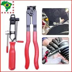 2 x Ferramenta de fixação da junta homocinética Alicate de fixação da bota tipo orelha