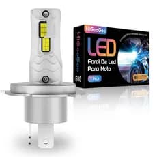 HiGooGoo 1 Peça G30 15000 LM Farol De Motocicleta H4 /H7 60W Farol De Led Para Moto Lampada Led Super Brilhante 6500K