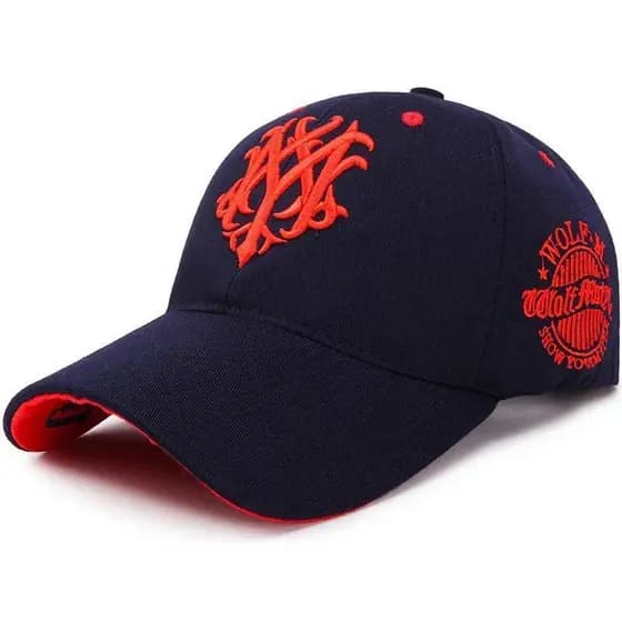 Boné De Beisebol Moda Masculina Feminina Bonés Primavera E Verão Chapéu Ajustável Chama Sol Sombreamento Chapéus