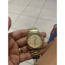 Relógio linha Ouro original à prova d’água