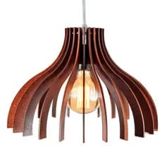 Elegante Luminária Lustre Pendente Rústico Decoração Casa Quarto Sala Cozinha Envio Rápido