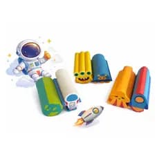 Borracha Fantasia Space Divertida - Kit com 2 borrachas