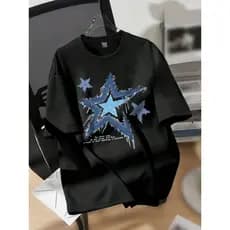 Camiseta feminina de manga curta com estampa de slogan de corrida para temporada de verão vibrante