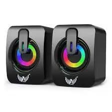 Caixa De Som Altomex Para Computador Pc Notebook  Led RGB Gamer Caxinha Alto Falante al1092 - 60w