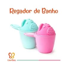Regador de Banho para Bebês - Chuveirinho, Diversão e Conforto no Banho das Crianças - ColorBaby