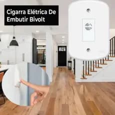 Campainha Cigarra de Embutir Blanc Fame