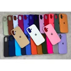 CAPA CAPINHA CASE PARA IPHONE 17  A SILICONE INTERIOR AVELUDADA COM CÂMERA ABERTA