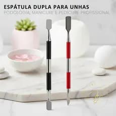 Espátula Dupla para Unhas Nails Manicure Pedicure Podólogo Podologia **Escolher Variação**