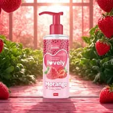 Hidratante Corporal VEGANO Lovely 200ml Face Beautiful – Frutas c/ Ativos Naturais