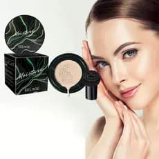 Almofada de cabeça de cogumelo, base líquida hidratante e corretivo, conjunto de creme BB, base líquida/3 cores