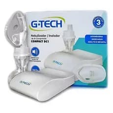 Inalador Nebulizador G-Tech Compact DC1 Bivolt Silenc.Ad Inf