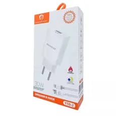 Carregador Turbo H’maston 30W com Carregamento Rápido para iPhone
