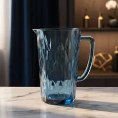 JARRA DIAMOND VIDRO AZUL 1200ML-GAMMA