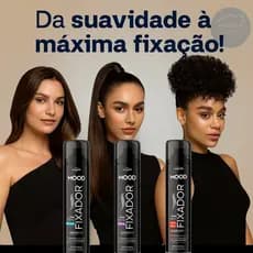 Spray Fixador Para Cabelo Mood Normal Forte E Extra Forte 400Ml 240g My Health