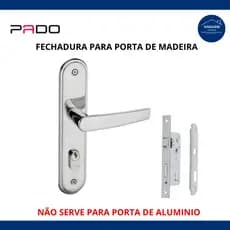 Fechadura Externa Pado 40mm Concept Esp 401/40CE (PORTA DE MADEIRA) - Pado Original