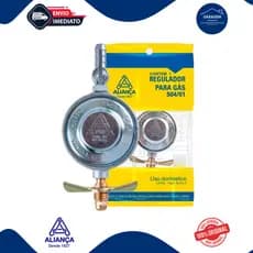 Regulador Registro de Gás de Cozinha Botijão Aliança 505 / 504 / 506 Original