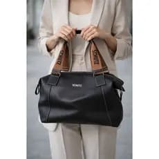 Bolsa Feminina Couro Premium Grande Transversal Elegante