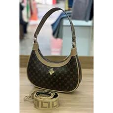 Bolsa Feminina Transversal e Ombro Meia Lua Promoçao