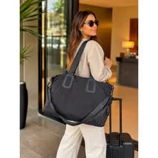 Bolsa Feminina Transversal e Ombro Multifuncional Grande – Viagem, Academia e Dia a Dia