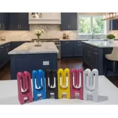 Novo Kit 10 Mini Presilhas Clipes Fecha Saco Embalagem Alimentos Cozinha