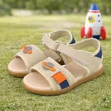 Sandalia Infantil Menino Confortavel Antiderrapante Ajustavel Papete Dia a Dia Anatomica