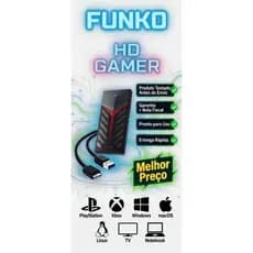 HD GAMER EXTERNO PORTATIL 500GB / 1TB USB 3.0 Cabo 40cm/PS3 PS4 PS5 XBOX PC NOTEBOOK garantia nf
