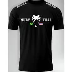 Camisa Para Muay Thai Viper Treino Competição MMA Jiu Jitsu Boxe Luta MMA