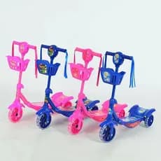 Patinete Infantil 3 Rodas Varia Modelos Musica C/Cesta Luz Musica Promoção