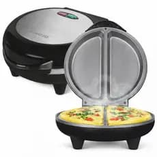 Omeleteira Elétrica Agratto Mr Cheff Inox Redonda 127v 220v Antiaderente Multi Cook Panquequeira
