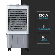 Climatizador de Ar Frio Portátil Evaporativo 16 Litros Clin 16 –130W – Ventisol