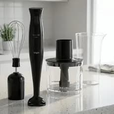 Mixer 3 Em 1 Turbo Chef Elgin 200w Cor Preto Processador Triturador Blender Portátil 220v 127v